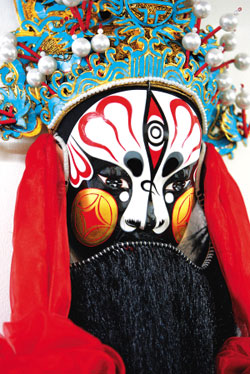 包公脸谱和曲谱的区别_包公脸谱(5)