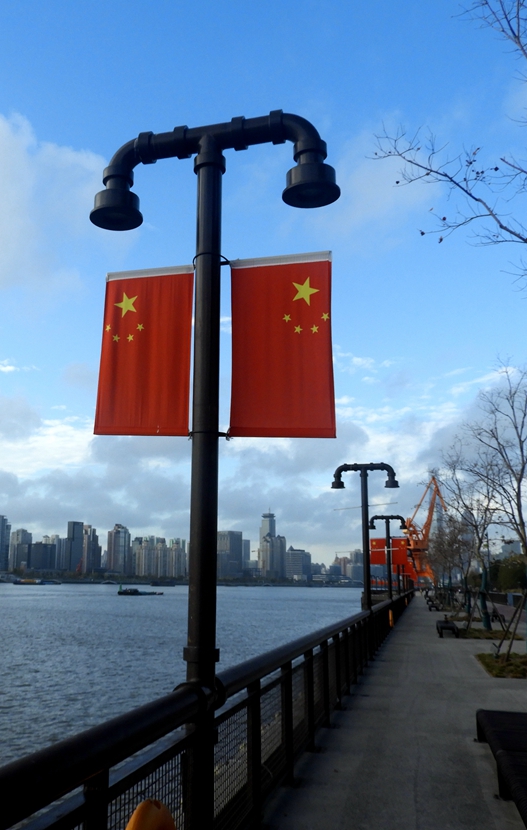 漫步黄浦滨江浦西杨浦滨江段