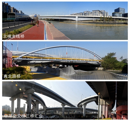 32中环立交桥-三路汇合